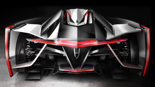 Illustration for article titled If Darth Vader had a car, it would be this killer Cadillac concept